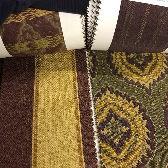 Robert Allen Upholstery Fabric Sample Book Color library “FIG ” 50 pieces - Picture 12 of 14